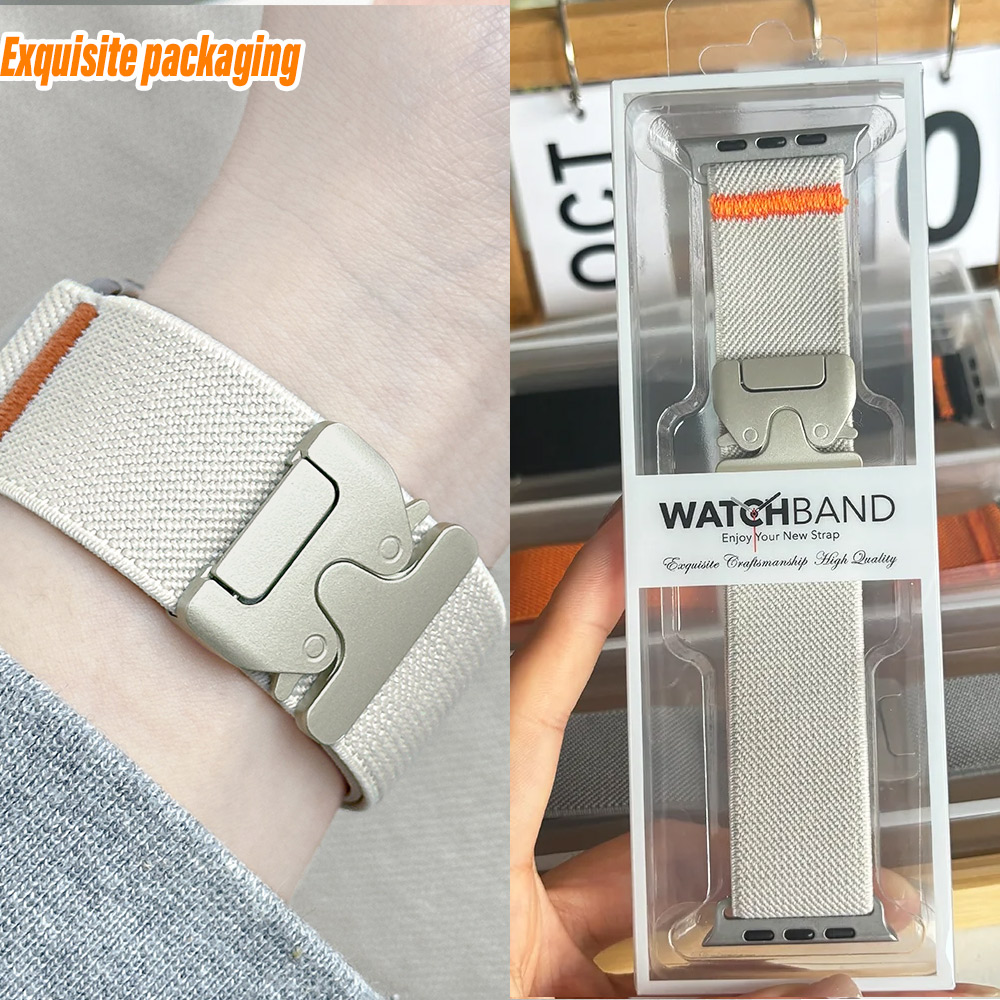 Women Accessories Website - الأشرطة النايلون لساعة أبل الترا 3/2
