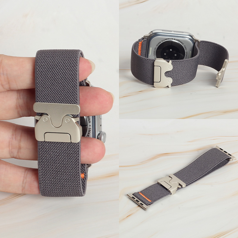 Women Accessories Website - حزام نايلون مرن بتصميم عصري بلون