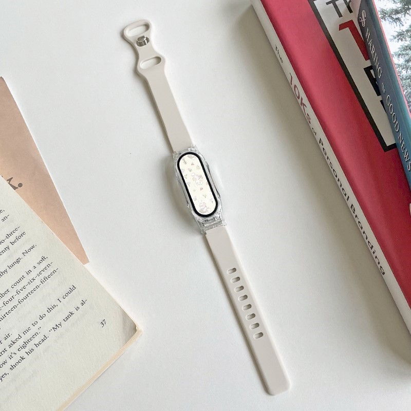 Women Accessories Website - حافظة + حزام سيليكون لـ Xiaomi