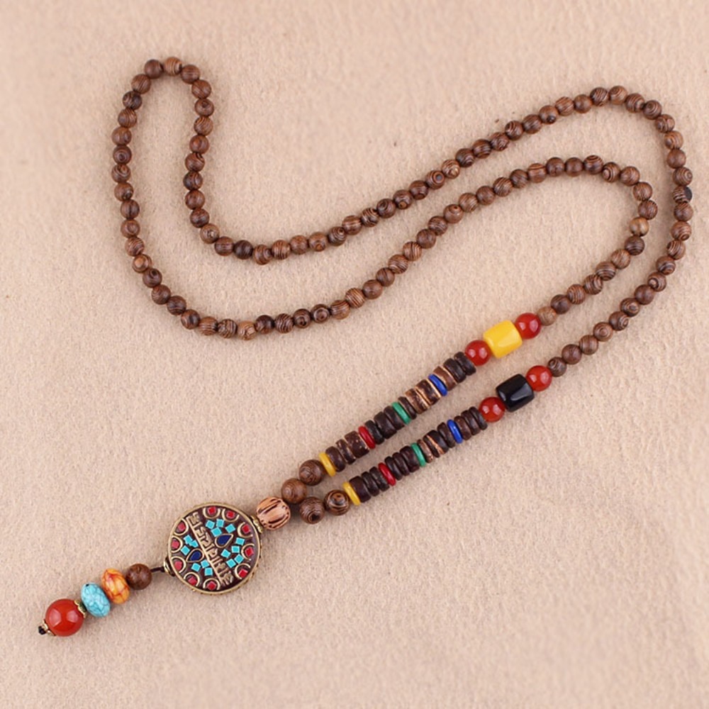 قلادة خرز عصرية ساحرة على شكل  - مراجعة Women Accessories Nepal وسعره