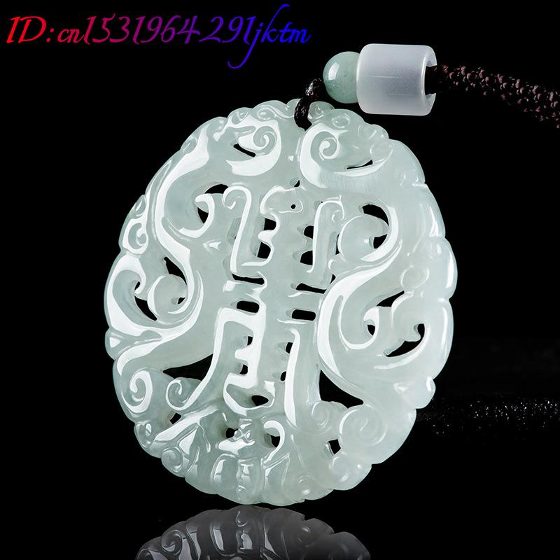 قلادة التنين من اليشم البورمي، - مراجعة Women Accessories For Gift وسعره