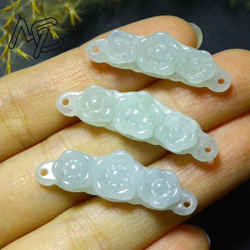قطعة واحدة من الزمرد الطبيعي ع - مراجعة Women Accessories For Gift وسعره
