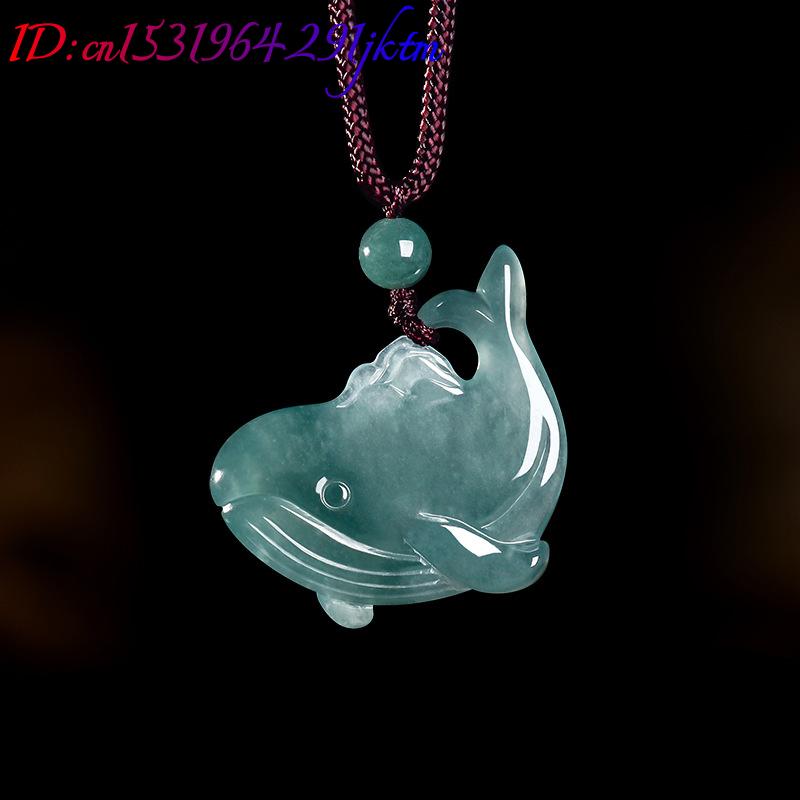 قلادة حجر اليشم البورمي الطبيع - مراجعة Women Accessories For Gift وسعره