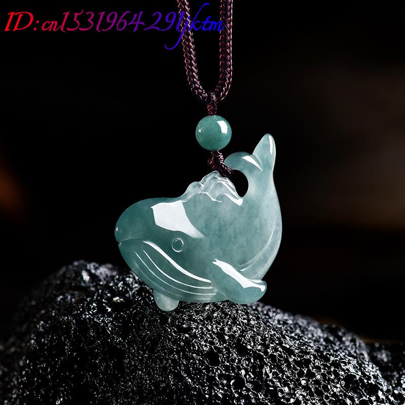 قلادة حجر اليشم البورمي الطبيع - مراجعة Women Accessories For Gift وسعره