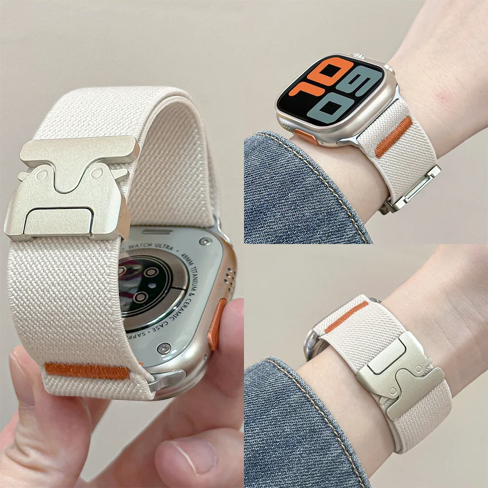 الأشرطة النايلون لساعة أبل الت - مراجعة Women Accessories Website وسعره