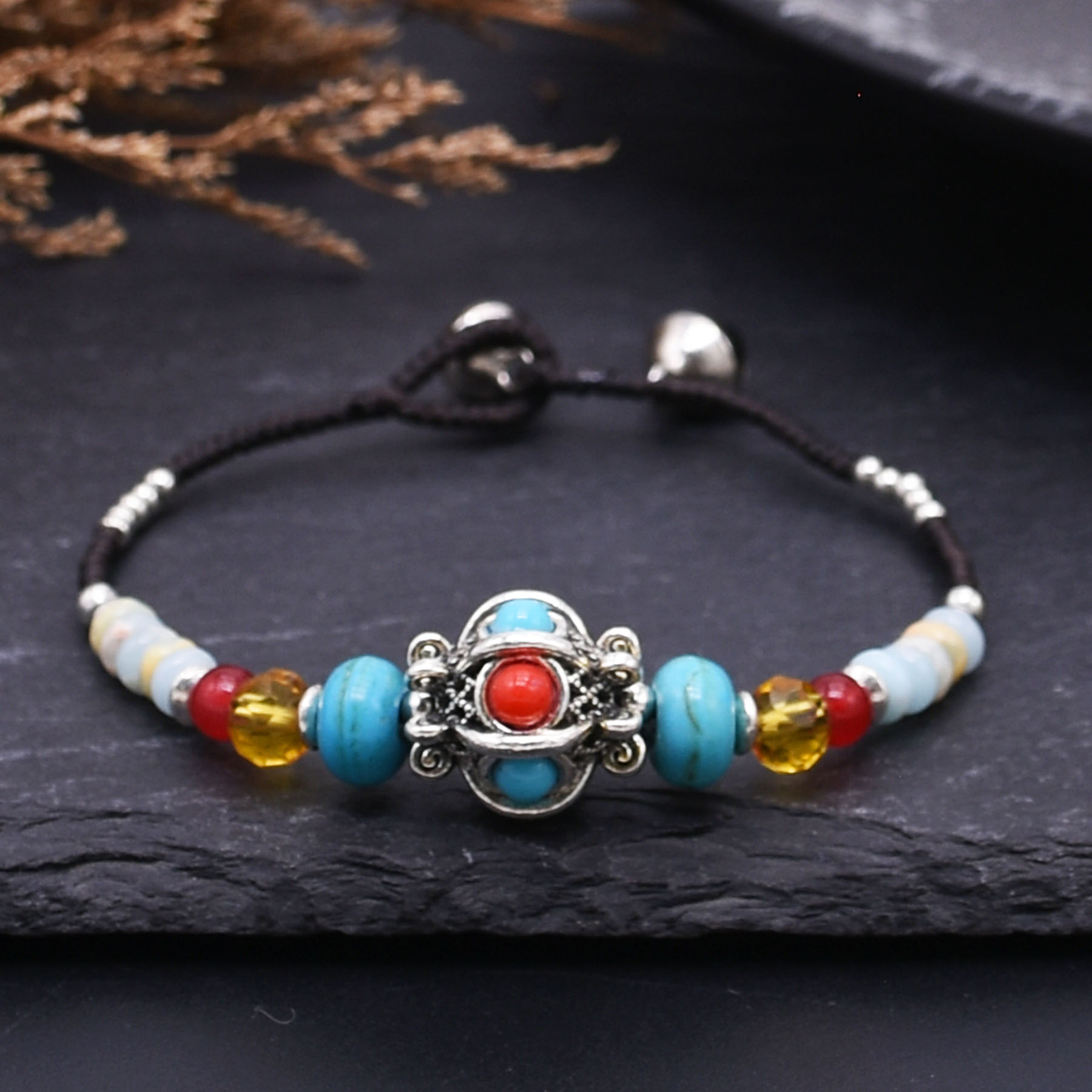 سوار تبتي مصنوع يدويًا من الحب - مراجعة Women Accessories Nepal وسعره