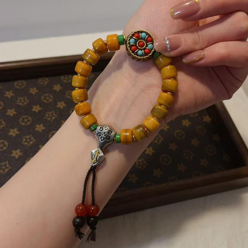 الياك العظام مطابقة نيبال أساو - مراجعة Women Accessories Nepal وسعره