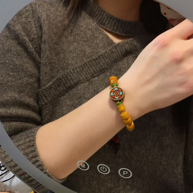 الياك العظام مطابقة نيبال أساو - مراجعة Women Accessories Nepal وسعره