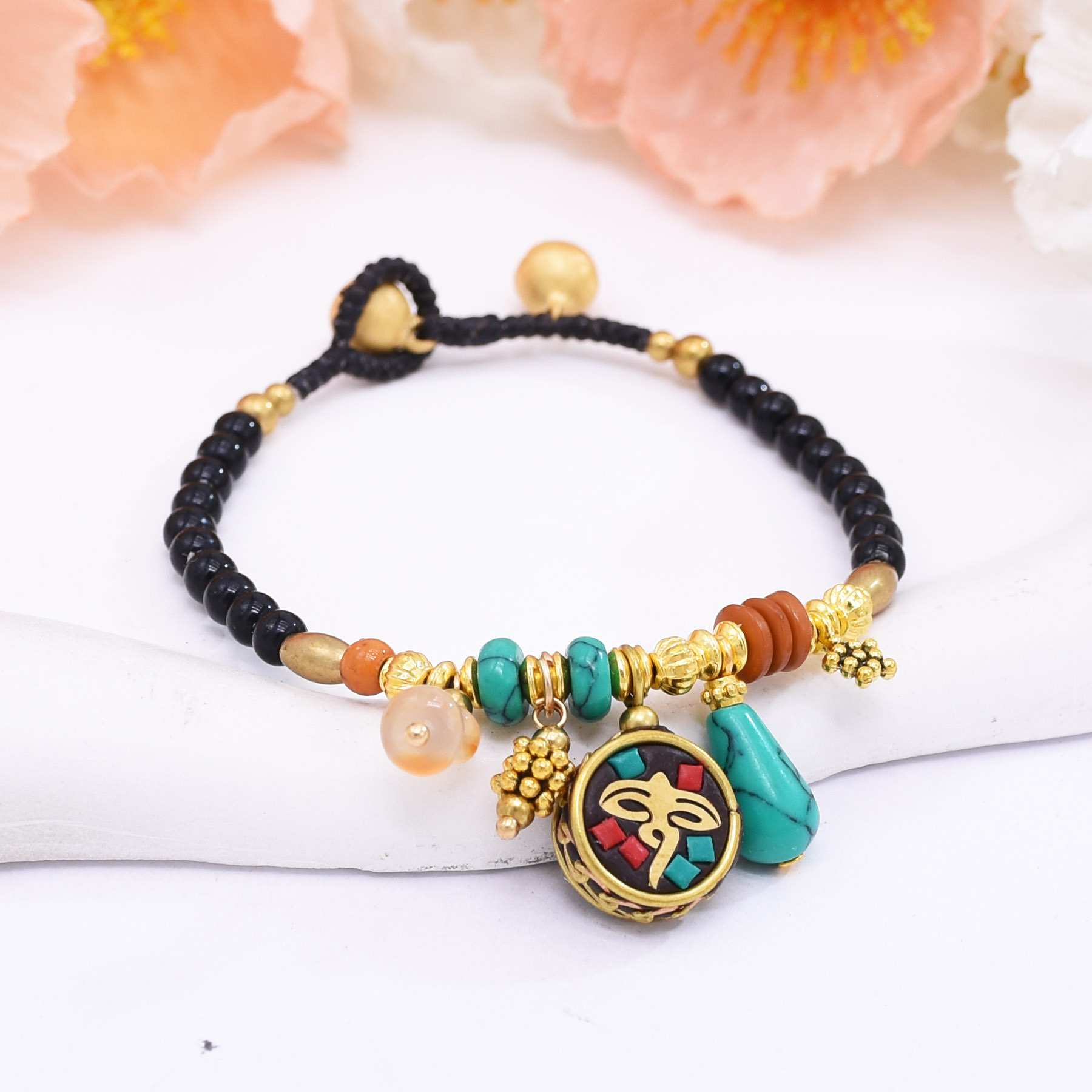 سوار بوهيمي تبتي عتيق للنساء،  - مراجعة Women Accessories Nepal وسعره