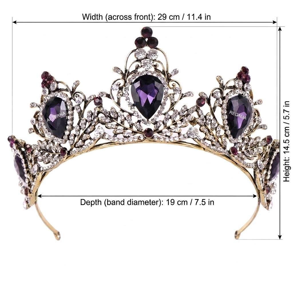 تاج رأس خفيف الوزن على الطراز  - مراجعة Women'S Accessories And Jewelry وسعره