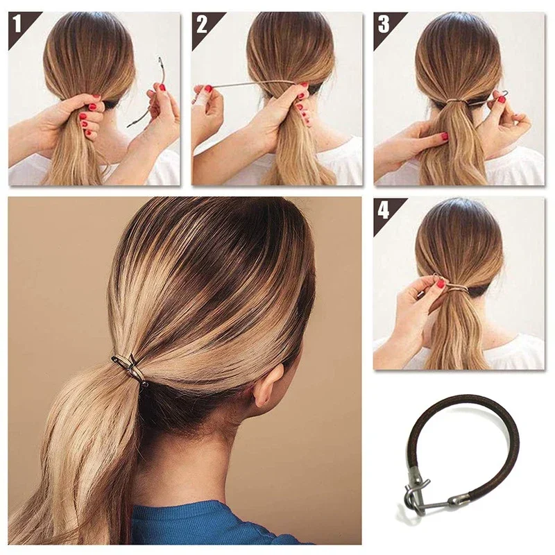 5/10 قطعة ذيل حصان المطاط مطاط - مراجعة Women Accessories Combo وسعره