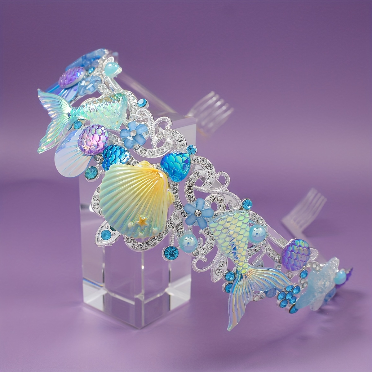 2025 جديد حورية البحر مشط الشع - مراجعة Women Accessories For Gift وسعره
