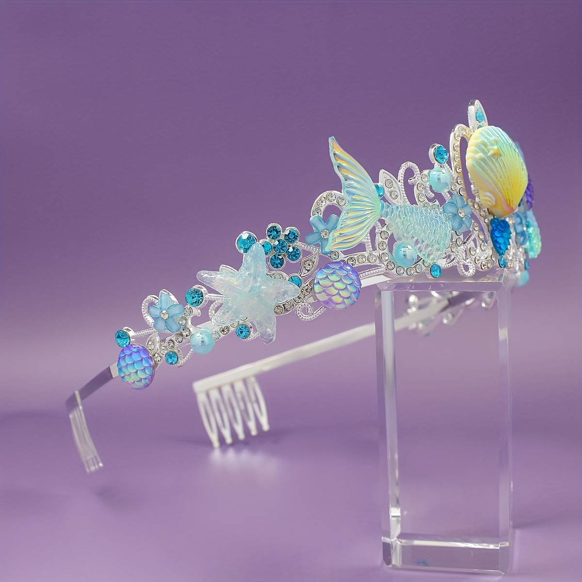 2025 جديد حورية البحر مشط الشع - مراجعة Women Accessories For Gift وسعره