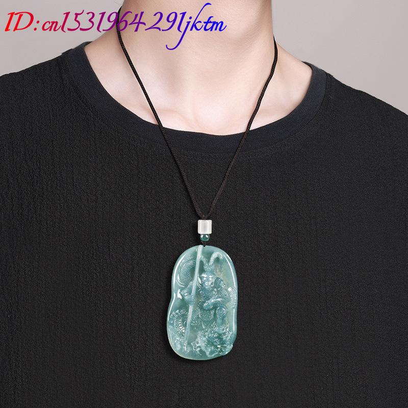 قلادة الملك القرد من اليشم الب - مراجعة Women Accessories For Gift وسعره